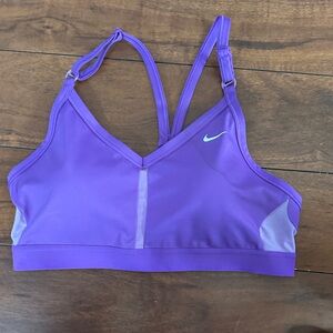 Nike Women's Vivid Purple Sports Bra